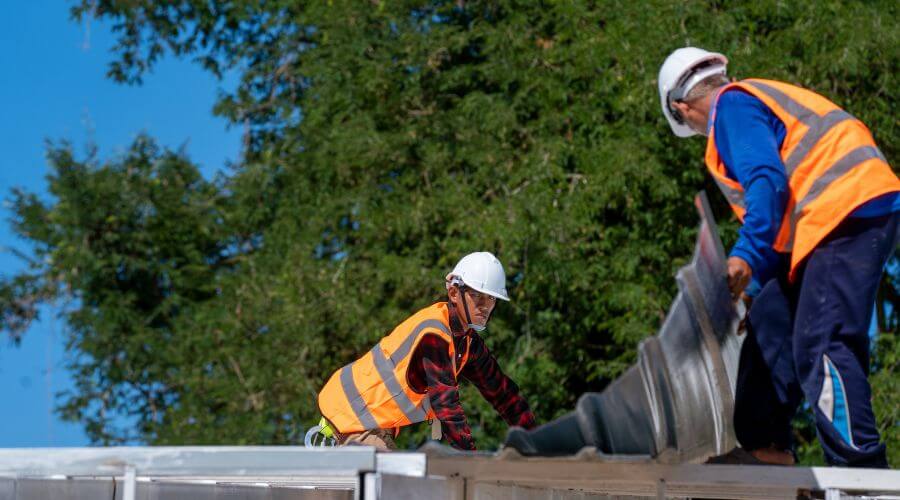 Roof leak detection in Austwell, TX